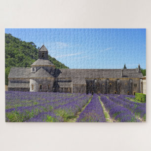 Quebra-cabeça Campos de lavanda da Abadia Senânica