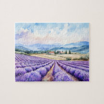 Campos de lavanda lindos