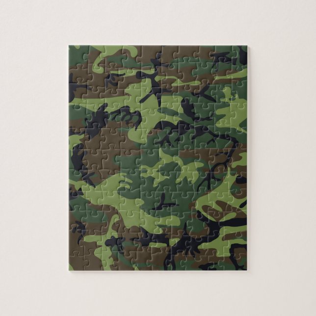 Quebra-cabeça Camuflagem Militar (Vertical)