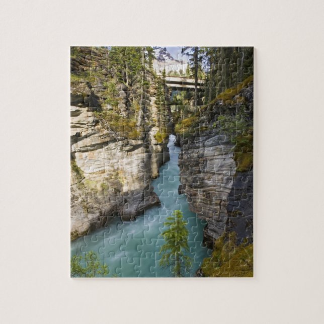 Quebra-cabeça Canadá, Alberta, Parque Nacional Jasper, Athabasca (Vertical)