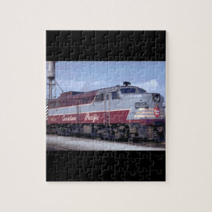 Quebra-cabeça Canadá, canadense Pacific_Trains do mundo