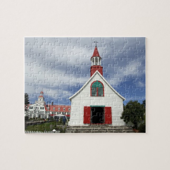 Quebra-cabeça Canadá, Quebec, Tadoussac. Petite Chapelle, (Horizontal)