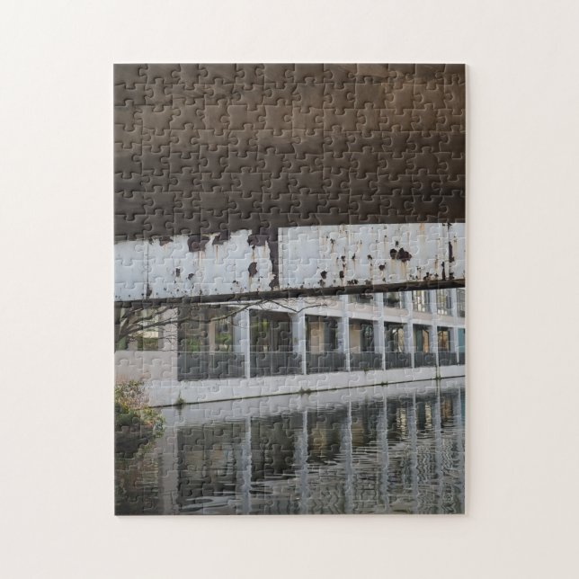 Quebra-cabeça Canal Bridge de Regent Londres Reino Unido (Vertical)