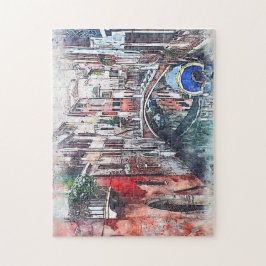 Quebra-cabeça Canal de Veneza Romance