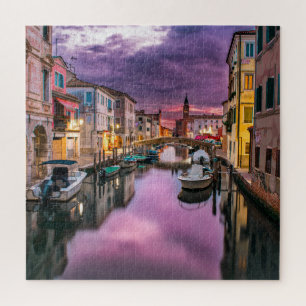 Quebra-cabeça Canal famoso de Veneza Itália