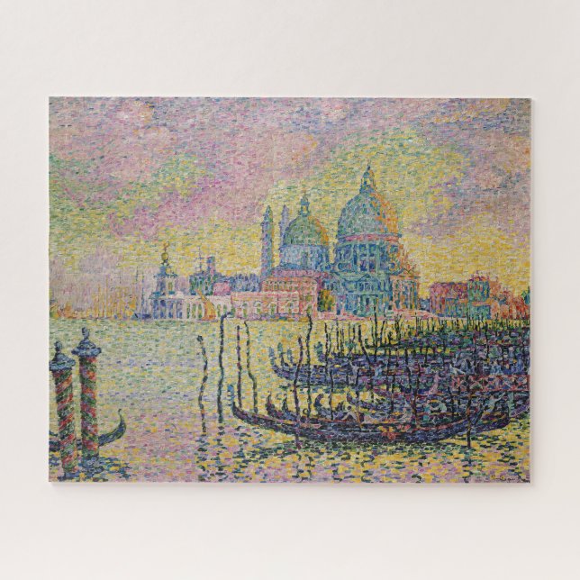 Quebra-cabeça Canal grande, Veneza por Paul Signac (Horizontal)