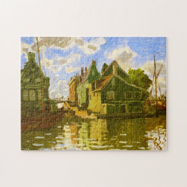 Quebra-cabeça Canal Zaandam Monet Fine Art (Horizontal)
