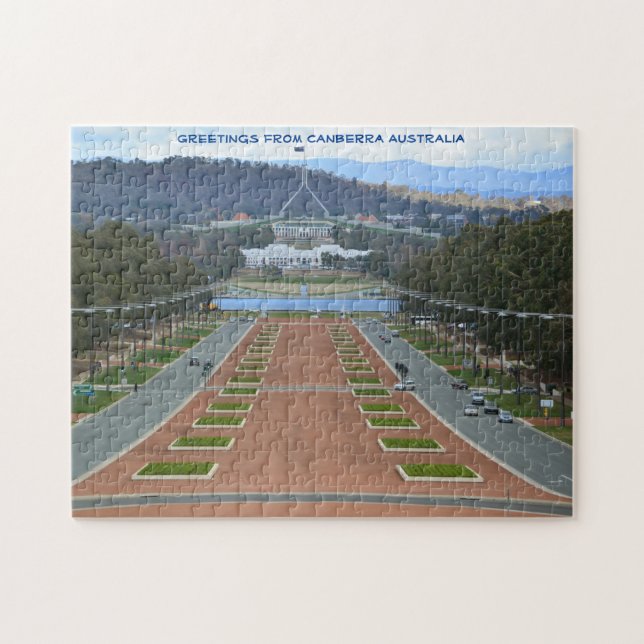Quebra-cabeça Canberra Austrália (Horizontal)