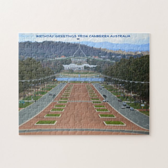 Quebra-cabeça Canberra Austrália (Horizontal)
