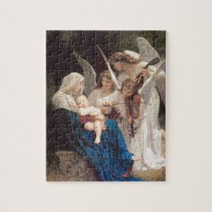 Quebra-cabeça Canção dos Anjos (1881) por Bouguereau