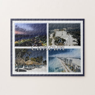 Quebra-cabeça Cancun - México - Mosaico -