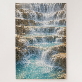 Quebra-cabeça Cânion da Cachoeira Ensolarada