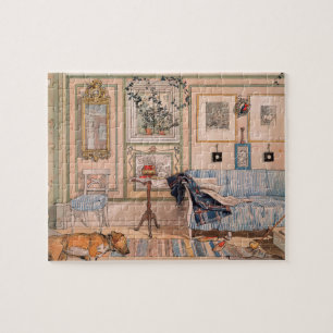 Quebra-cabeça Canto acolhedor por Carl Larsson