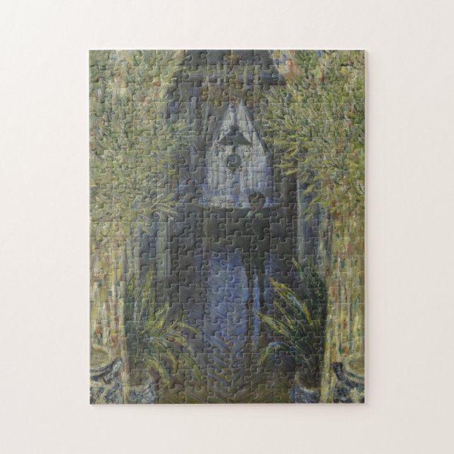 Quebra-cabeça Canto do apartamento por Claude Monet (Vertical)
