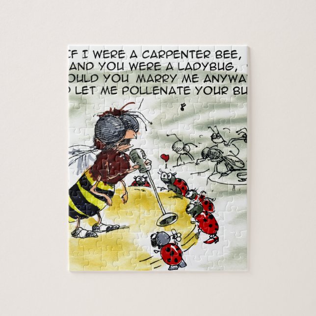 Quebra-cabeça Cantores do Insect Nightclub Engraçados (Vertical)