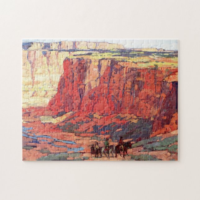 Quebra-cabeça Canyon Riders Edgar Payne (Horizontal)