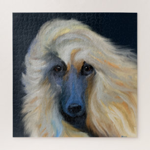 Quebra-cabeça Cão Afegão          