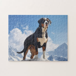 Quebra-cabeça Cão da Grande Montanha Suíça
