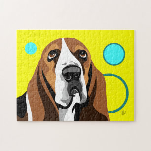 Quebra-cabeça Cão de Basset Hound