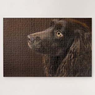 Quebra-cabeça Cão De Cabelo Castanho