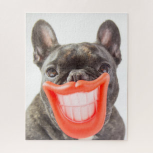 Quebra-cabeça Cão de sorriso das imagens A de Getty