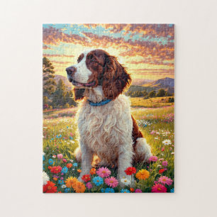 Quebra-cabeça Cão English Springer Spaniel
