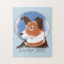 Cão Espacial Soviético de Laika 1957