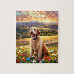 Quebra-cabeça Cão labradoodle