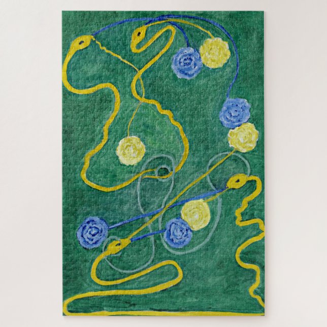 Quebra-cabeça Caos Primordial 13 | Hilma af Klint | (Vertical)
