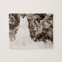 cãozinho de neve engraçado akita