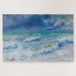 Quebra-cabeça Capa de Mar Azul por Impressionista Renoir