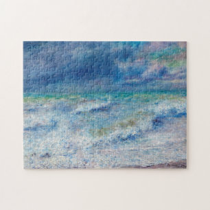 Quebra-cabeça Capa de Mar Azul por Impressionista Renoir