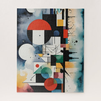 Quebra-cabeça Capa de Mar Cubística