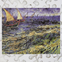 Quebra-cabeça Capa de mar em Saintes Maries por Vincent van Gogh
