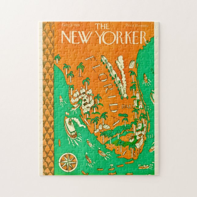Quebra-cabeça Capa do New Yorker Fevereiro 1926 - 11x14 (Vertical)