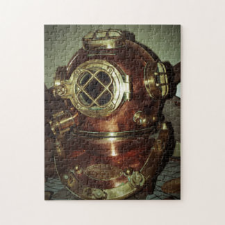 Quebra-cabeça Capacete Vintage Diving