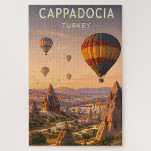 Quebra-cabeça 🎈 Capadócia Turquia Balão de Ar Quente Vistas do