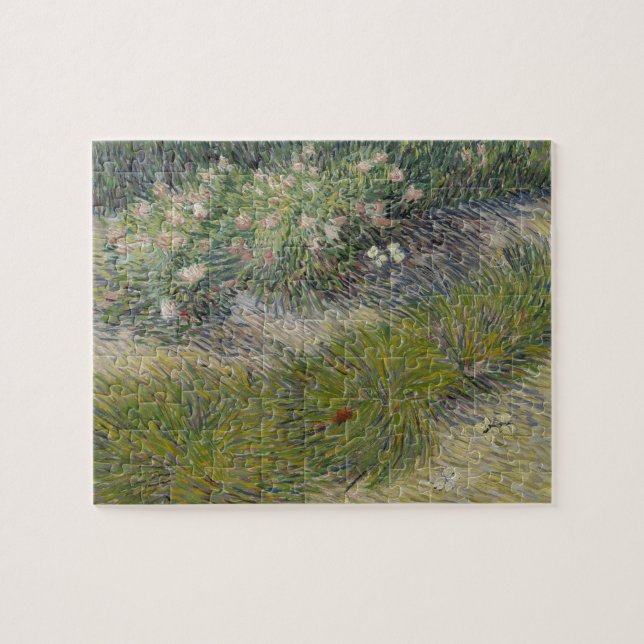 Quebra-cabeça Capas e borboletas de Vincent Van Gogh (Horizontal)