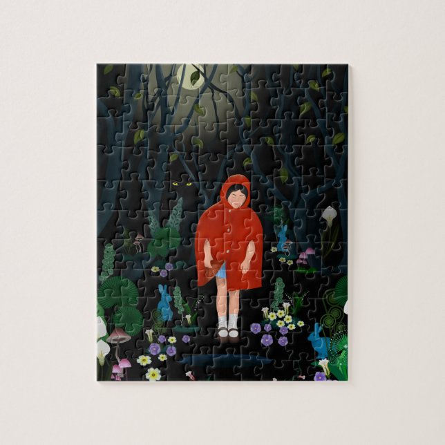Quebra-cabeça Caperucita roja (Vertical)