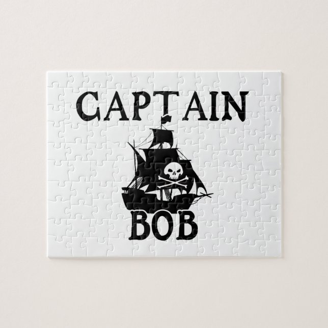 Quebra-cabeça Capitão Bob (navio pirata) (Horizontal)