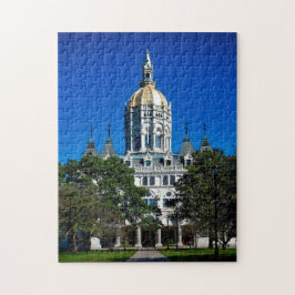 Quebra-cabeça Capitol Estadual de Hartford Connecticut.