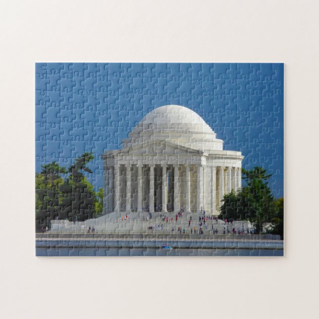 Quebra-cabeça Capitólio do Estado de Washington DC. (Horizontal)