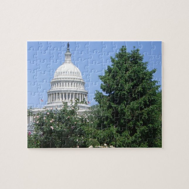 Quebra-cabeça Capitólio em Washington DC (Horizontal)