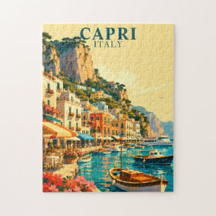 Quebra-cabeça Capri Itália Marina Grande Porto Lembrança