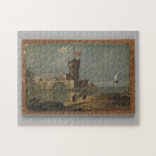 Quebra-cabeça Capriccio com arte circular Torre fina