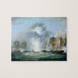Quebra-cabeça Captura de navios de tesouro espanhóis 1804