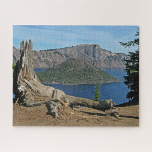 Quebra-cabeça Capturas De Drives No Crater Lake Oregon Design Qu