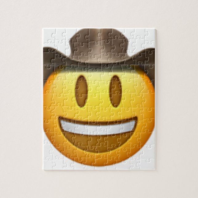 Quebra-cabeça Cara de Cowboy emoji (Vertical)