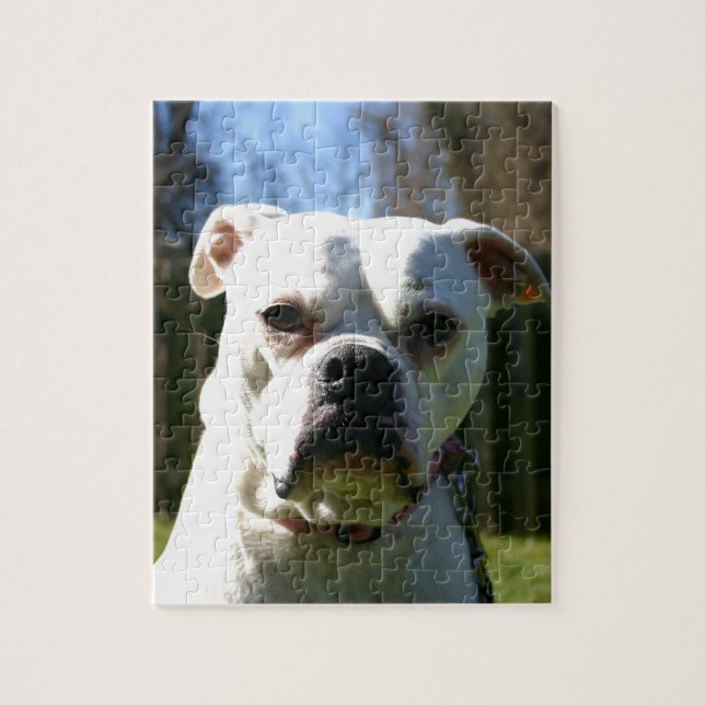 Quebra-cabeça Cara do buldogue (Vertical)