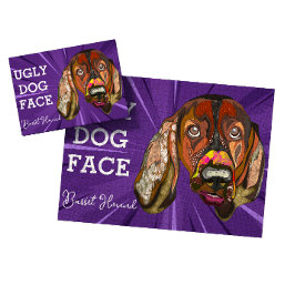 Quebra-cabeça Cara feia de cão Basset Hound 1000